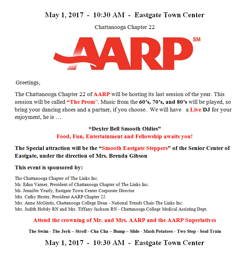 Chattanooga AARP Event