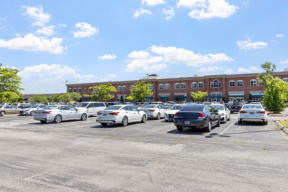 Extensive Parking Facility at Eastgate Town Center